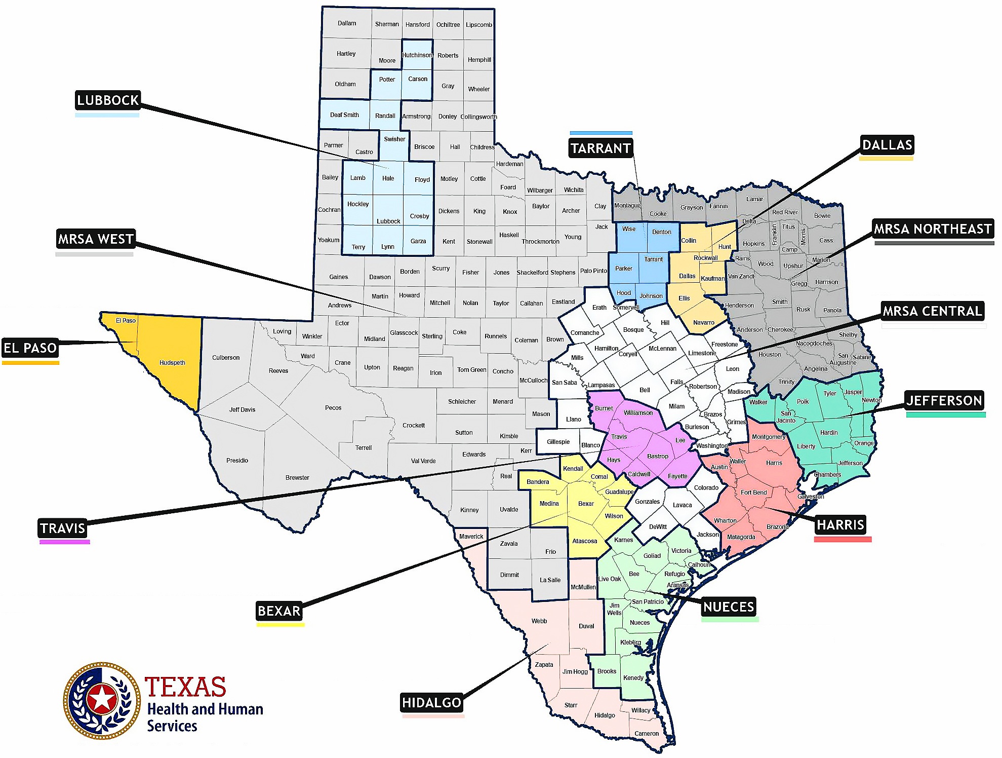 Texas Map